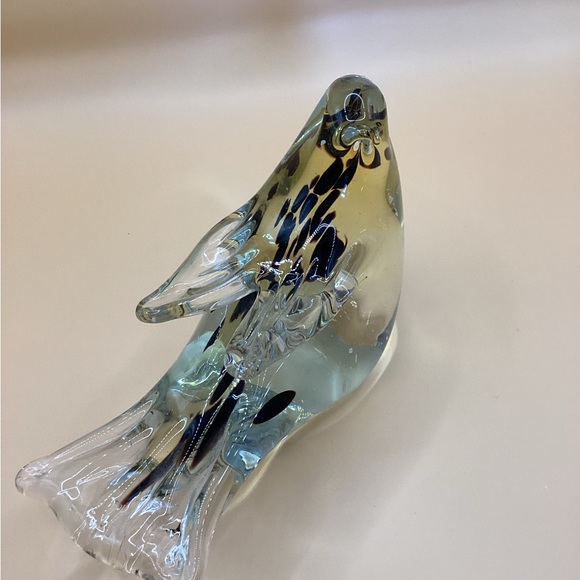 BEAUTIFUL ART GLASS Seal Decor or Paperweight - Picture 4 of 11